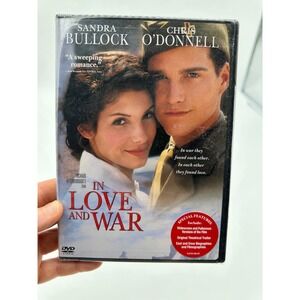 New Line Cinema In Love and War DVD Sandra Bullock Chris O'Donnell Romance WWI